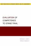 Evaluation of Competence to Stand Trial cover