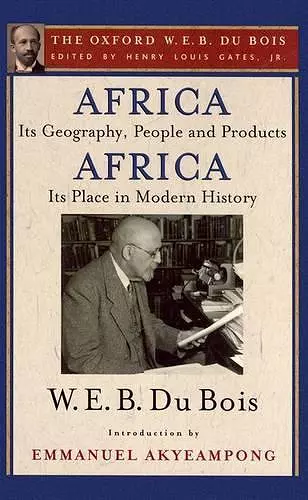 Africa, Its Geography, People and Products and Africa-Its Place in Modern History cover