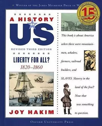 A History of US: Liberty for All?: A History of US Book Five cover