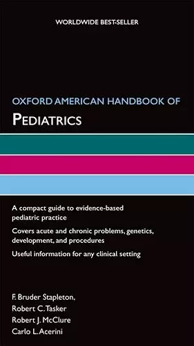 Oxford American Handbook of Pediatrics cover