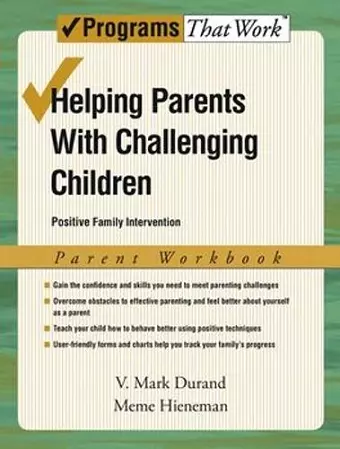 Helping Parents with Challenging Children: Parent Workbook cover