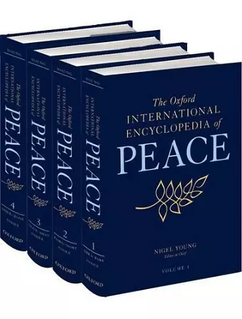 The Oxford International Encyclopedia of Peace cover