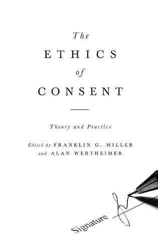 The Ethics of Consent cover