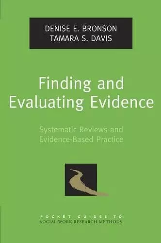 Finding and Evaluating Evidence cover