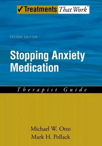 Stopping Anxiety Medication Therapist Guide cover