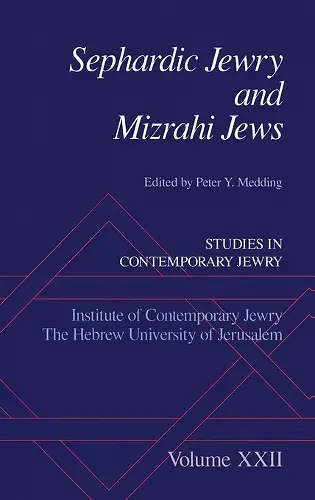 Sephardic Jewry and Mizrahi Jews cover