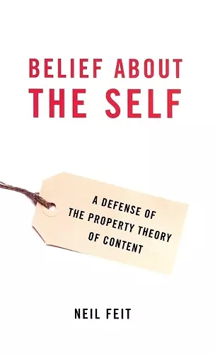 Belief about the Self cover