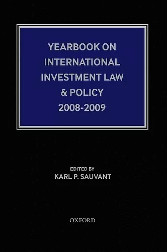 Yearbook on International Investment Law & Policy 2008-2009 cover