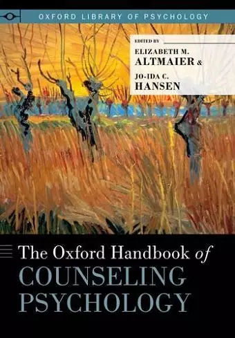 The Oxford Handbook of Counseling Psychology cover