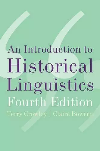 An Introduction to Historical Linguistics cover