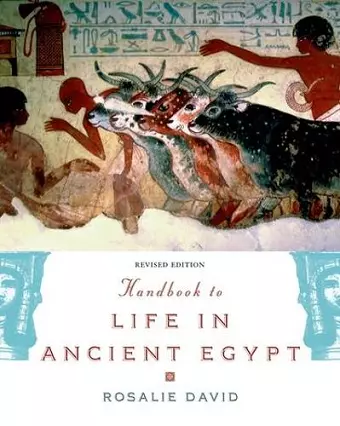 Handbook to Life in Ancient Egypt cover