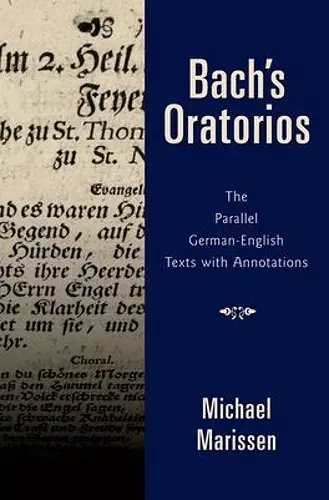 Bach's Oratorios cover