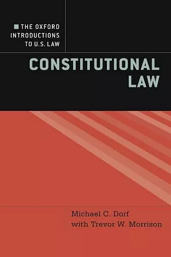 The Oxford Introductions to U.S. Law cover