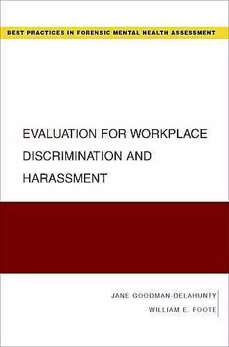 Evaluation for Workplace Discrimination and Harassment cover