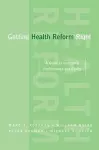 Getting Health Reform Right cover