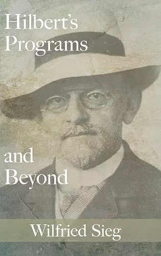 Hilbert's Programs and Beyond cover