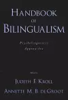 Handbook of Bilingualism cover