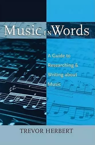 Music in Words cover