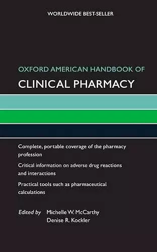 Oxford American Handbook of Clinical Pharmacy cover