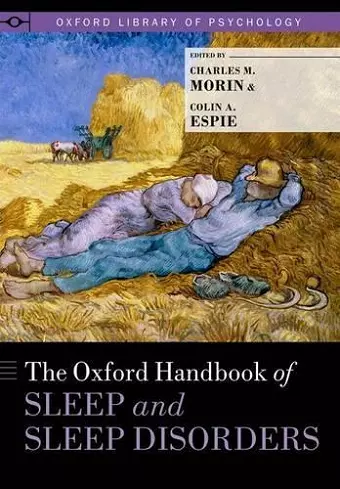 The Oxford Handbook of Sleep and Sleep Disorders cover