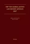 Top Ten Global Justice Law Review Articles 2007 cover