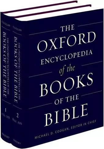 The Oxford Encyclopedia of the Books of the Bible cover