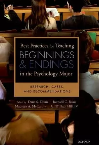 Best Practices for Teaching Beginnings and Endings in the Psychology Major cover