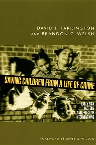 Saving Children from a Life of Crime cover