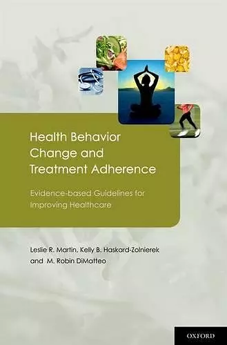 Health Behavior Change and Treatment Adherence cover