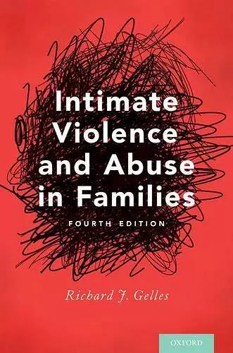 Intimate Violence and Abuse in Families cover