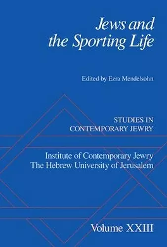 Jews and the Sporting Life cover