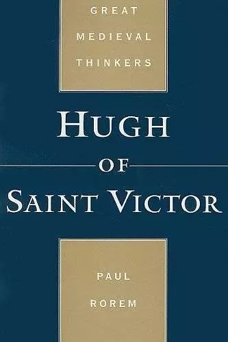 Hugh of Saint Victor cover