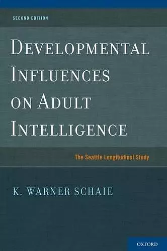 Developmental Influences on Adult Intelligence cover