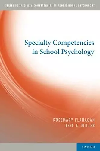 Specialty Competencies in School Psychology cover