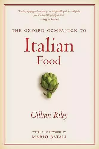 The Oxford Companion to Italian Food cover