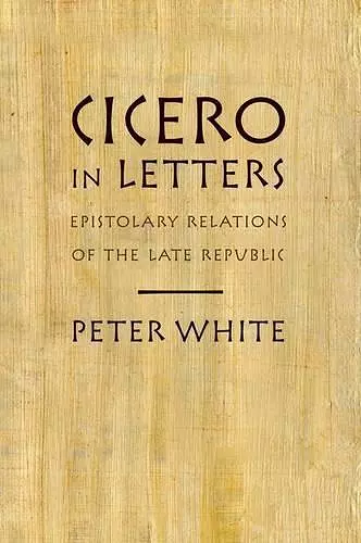 Cicero in Letters cover