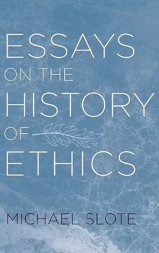 Essays on the History of Ethics cover