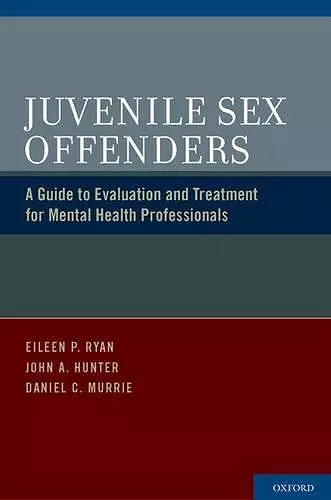 Juvenile Sex Offenders cover