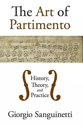 The Art of Partimento cover