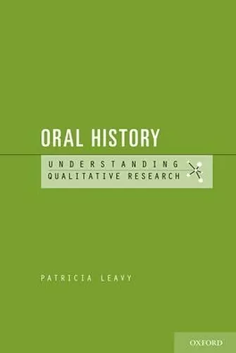 Oral History cover