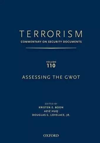 TERRORISM: Commentary on Security Documents Volume 110 cover