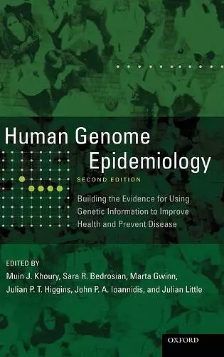 Human Genome Epidemiology, cover