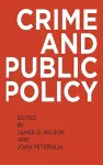 Crime and Public Policy cover