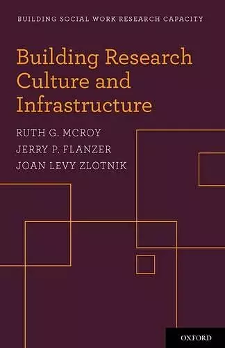 Building Research Culture and Infrastructure cover