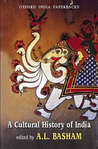 A Cultural History of India cover