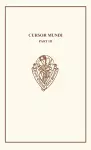 Cursor Mundi vol III 11. 12559-19300 cover