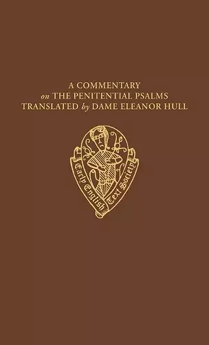 A Commentary on the Penitential Psalms cover
