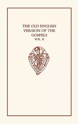 The Old English Version of the Gospels cover