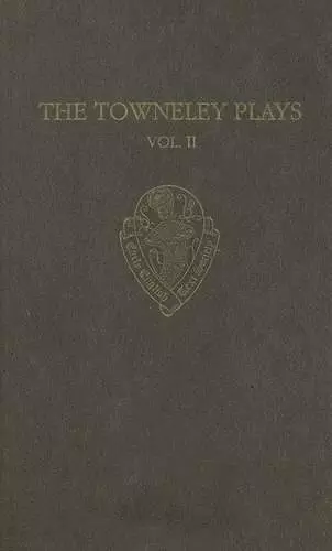 The Towneley Plays cover