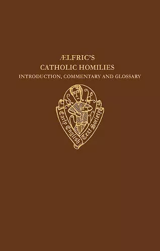 Aelfric's Catholic Homilies cover